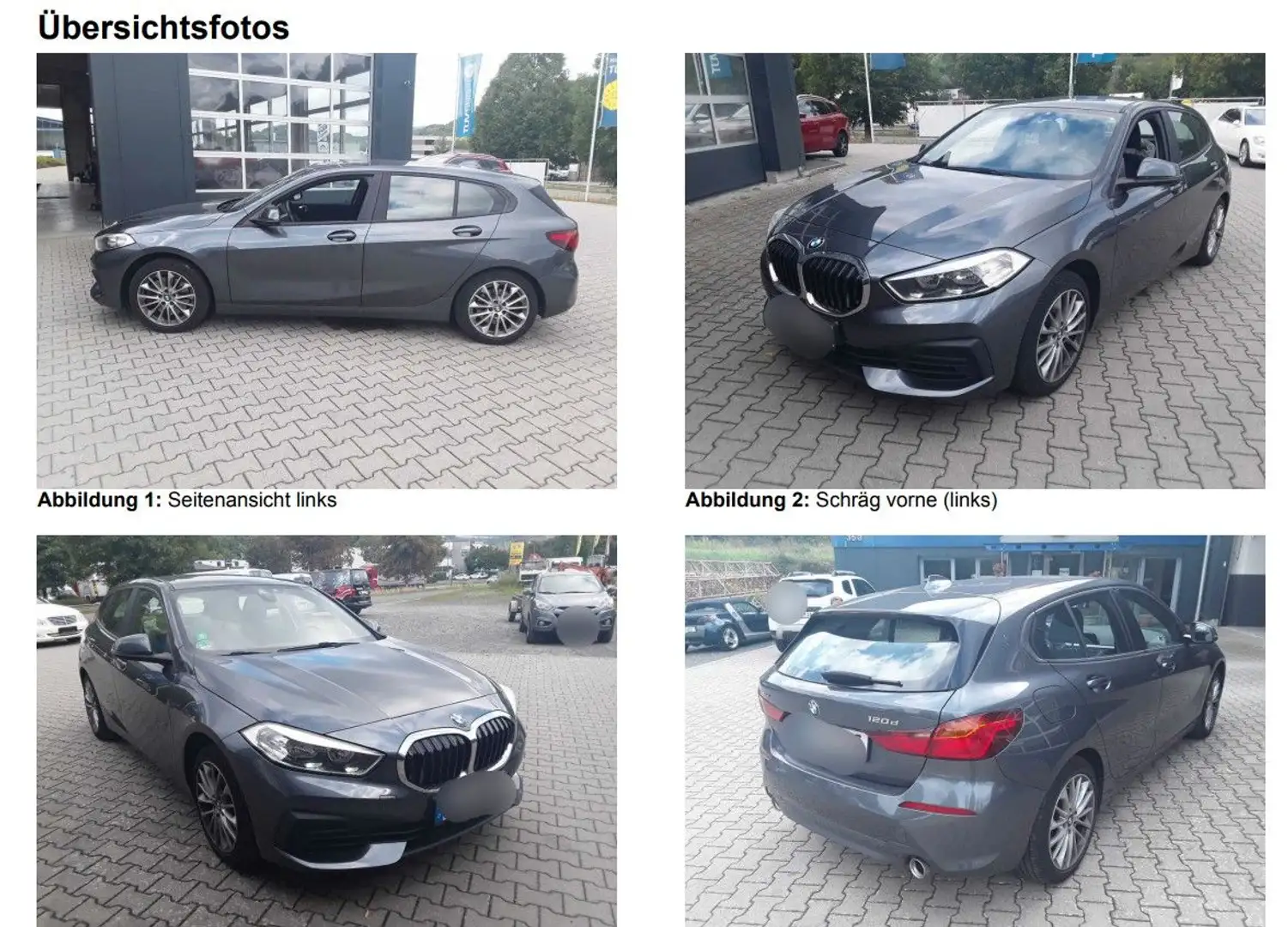 BMW 120 Baureihe 1 Lim. 120 d xDrive Advantage Gris - 1