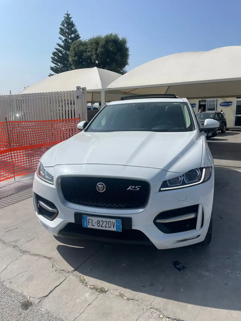 Jaguar F-Pace 2.0d Portfolio awd 180cv Bianco - 2