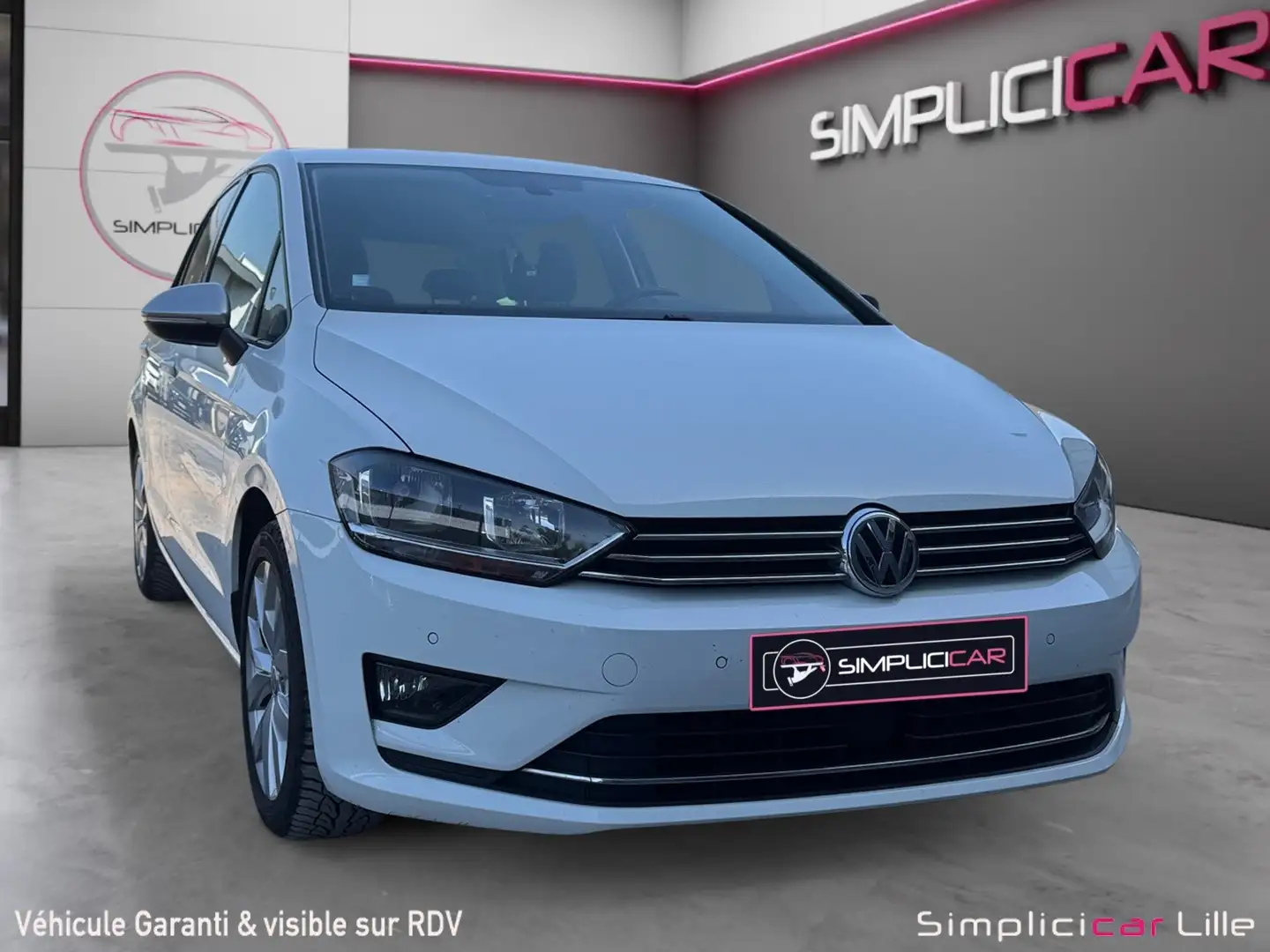 Volkswagen Golf Sportsvan Trendline Business White - 1