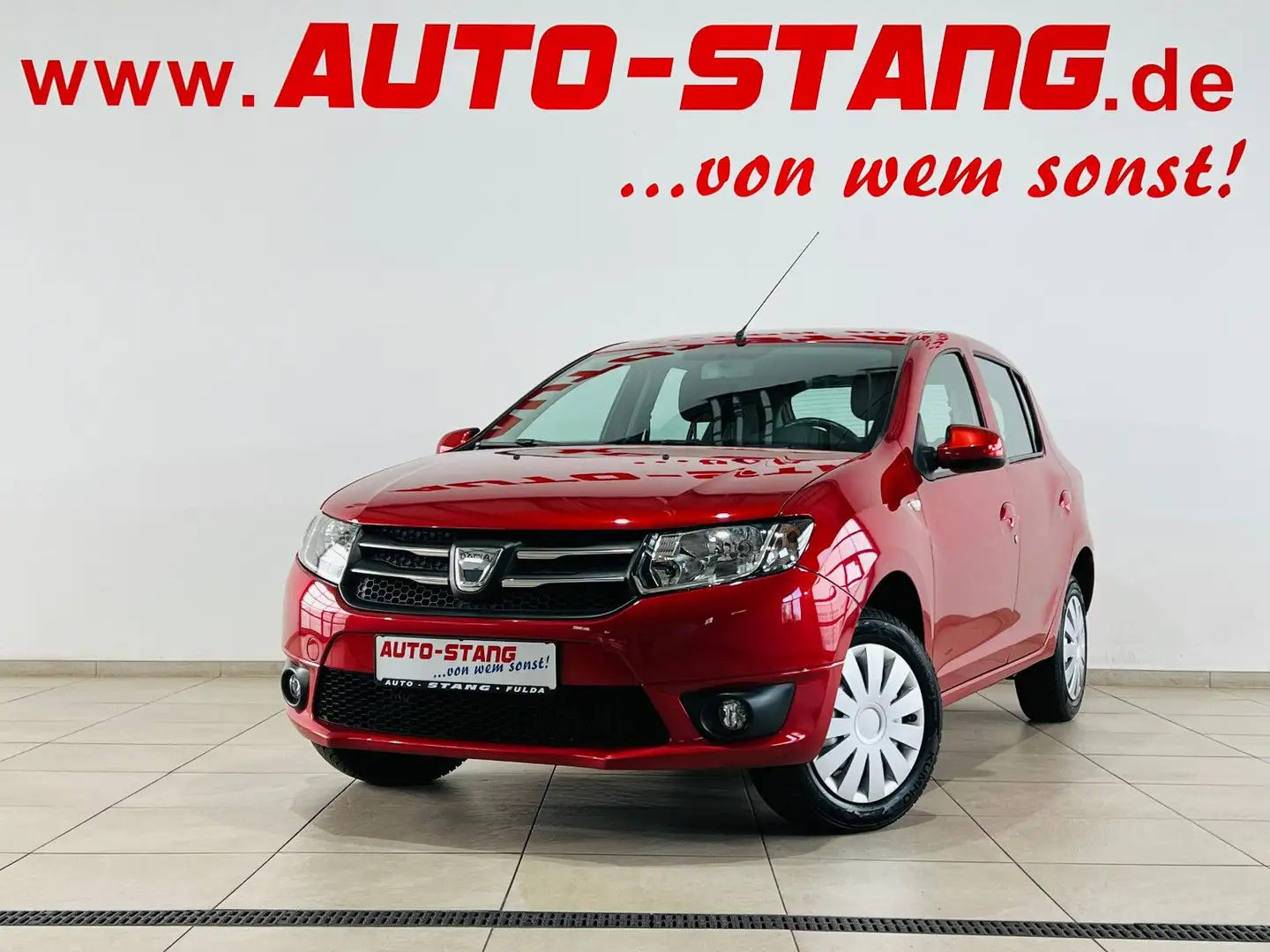 Dacia Sandero 1.5 dCi 75 *Navi*Klima*Einparkhilfe* Rot - 1