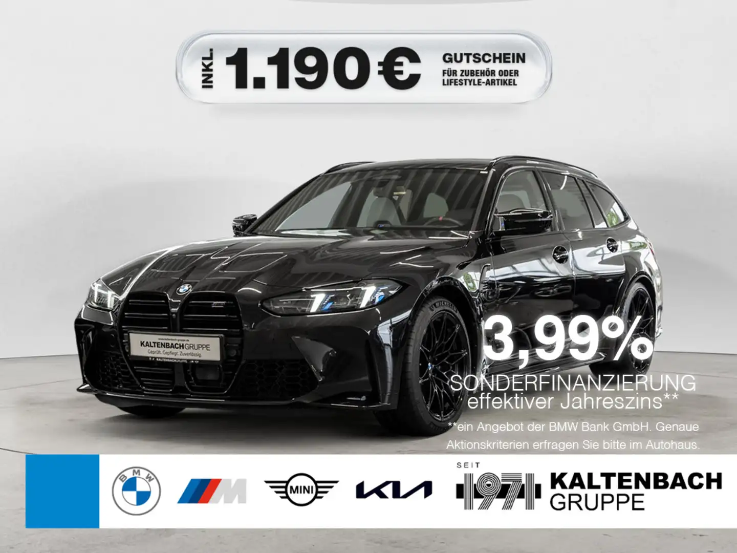 BMW M3 Touring xDrive Competition 360° HUD NAVI Schwarz - 1