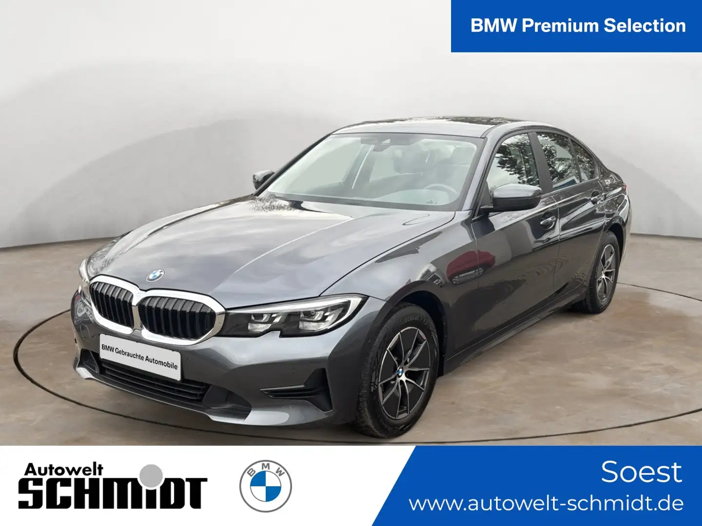 BMW 320 d Advantage Aut. + 2Jahre-BPS.GARANTIE Grau - 1