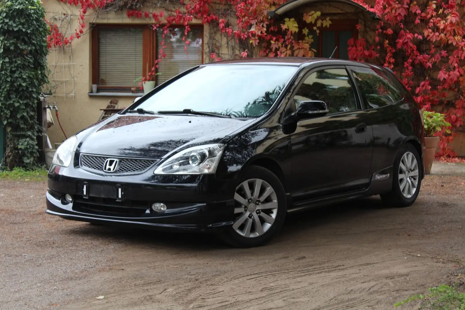 Honda Civic 1.4i Sport*TÜV 07/2027* Schwarz - 1