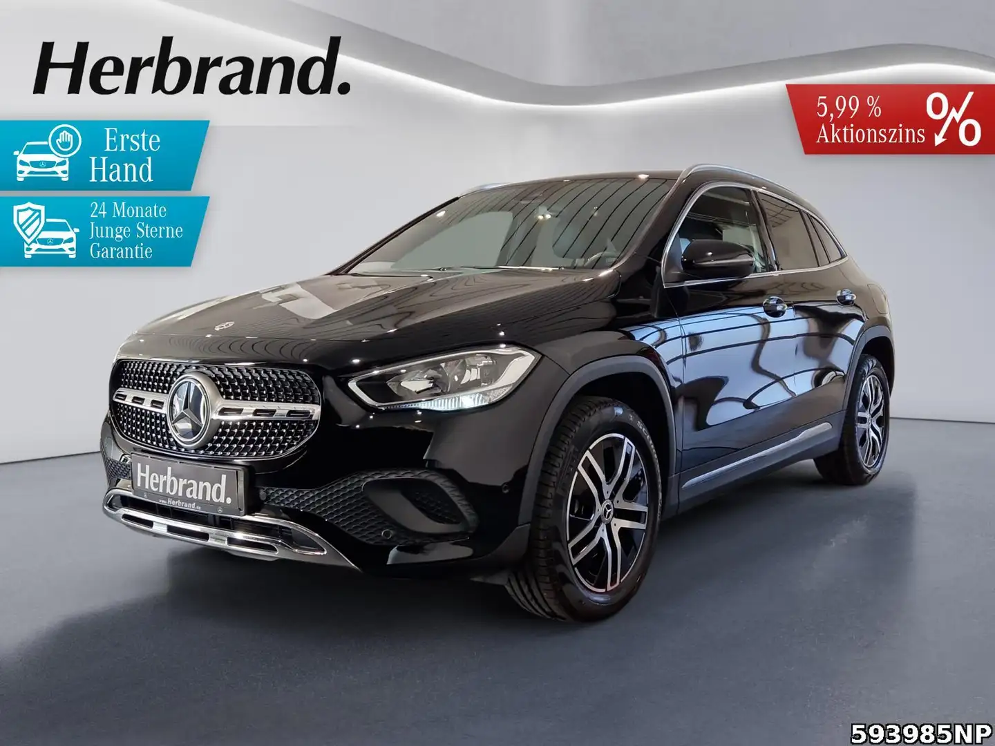 Mercedes-Benz GLA 200 Progressive Ambiente Standheizung Kamera Schwarz - 1