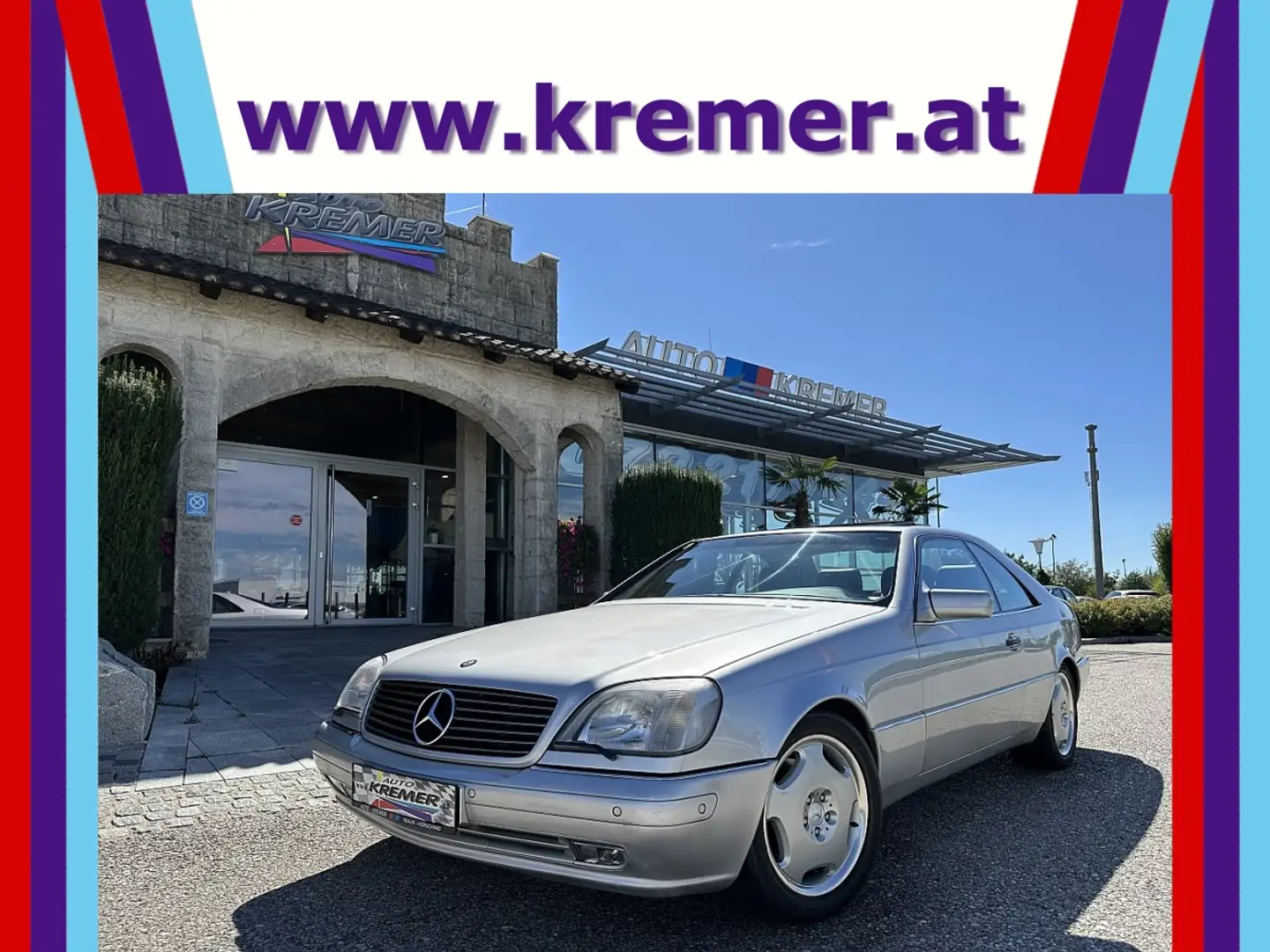 Mercedes-Benz CL 500 Coupé Aut. Silber - 1