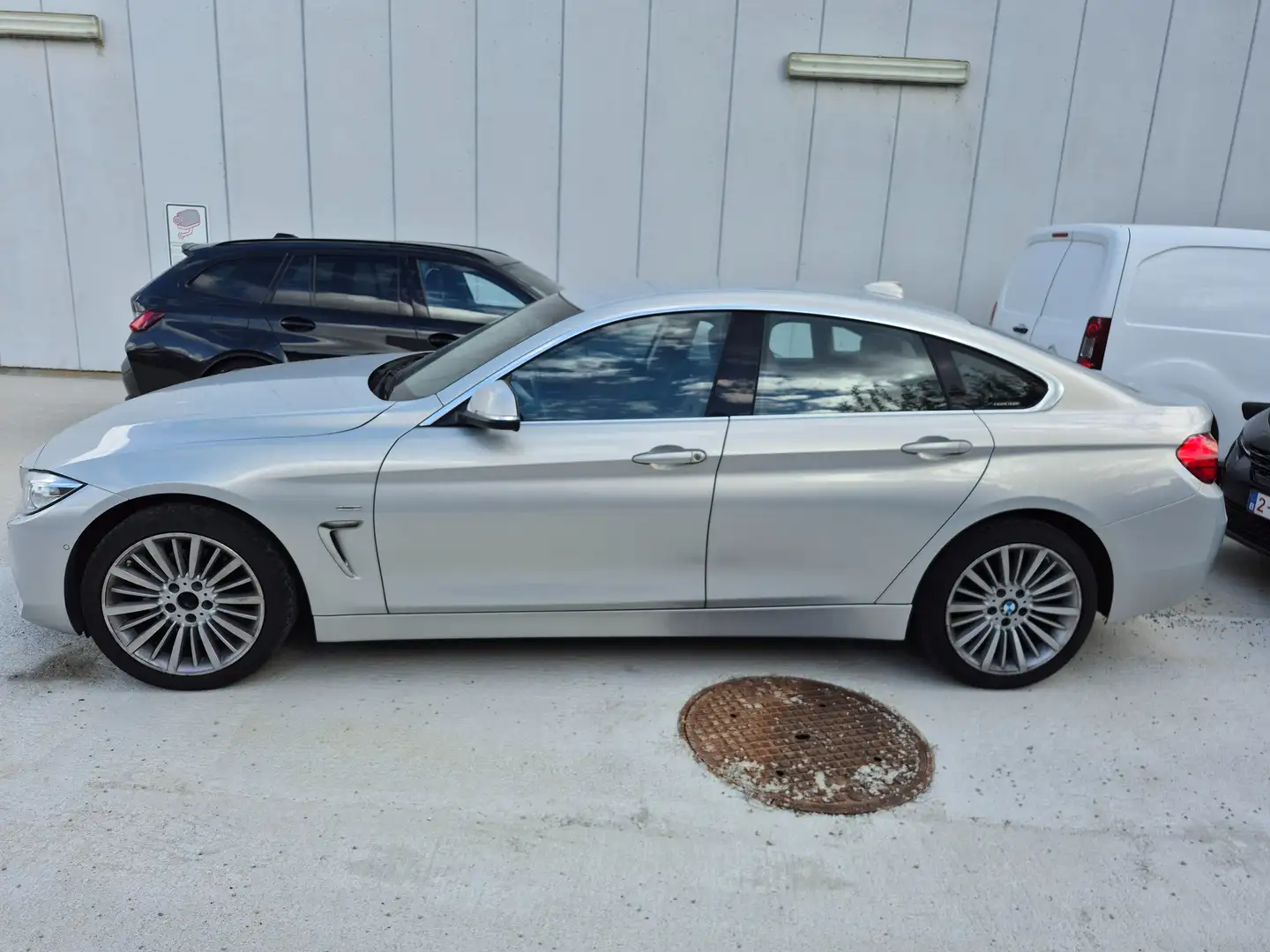 BMW 420 420d Gran Coupe Sport-Aut. Luxury Line Zilver - 1