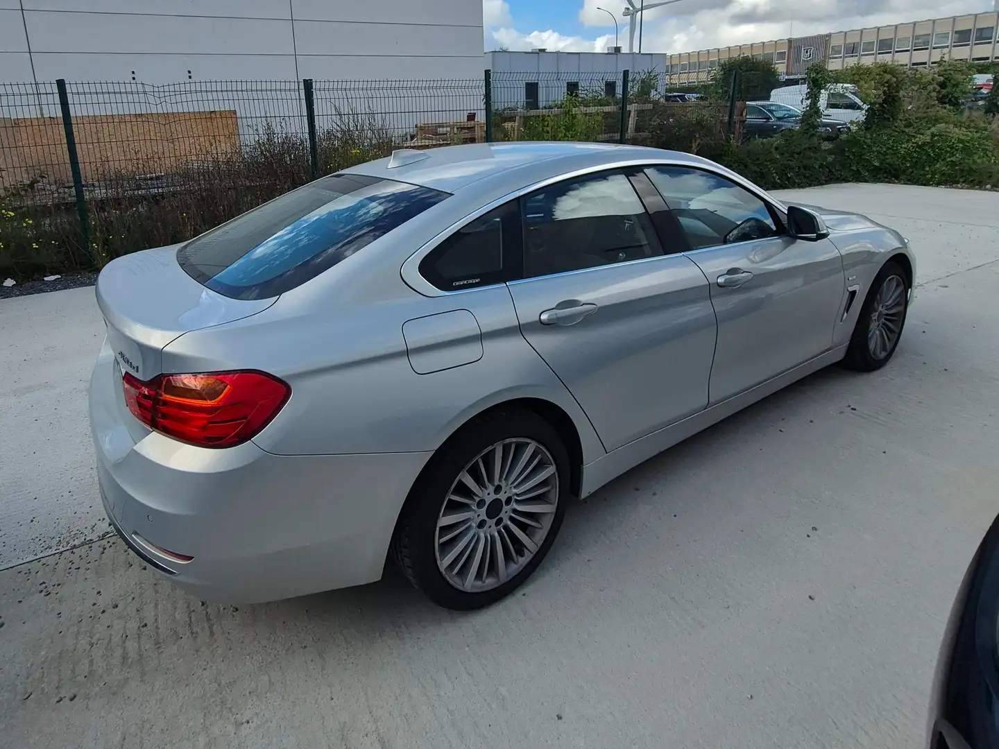 BMW 420 420d Gran Coupe Sport-Aut. Luxury Line Zilver - 2