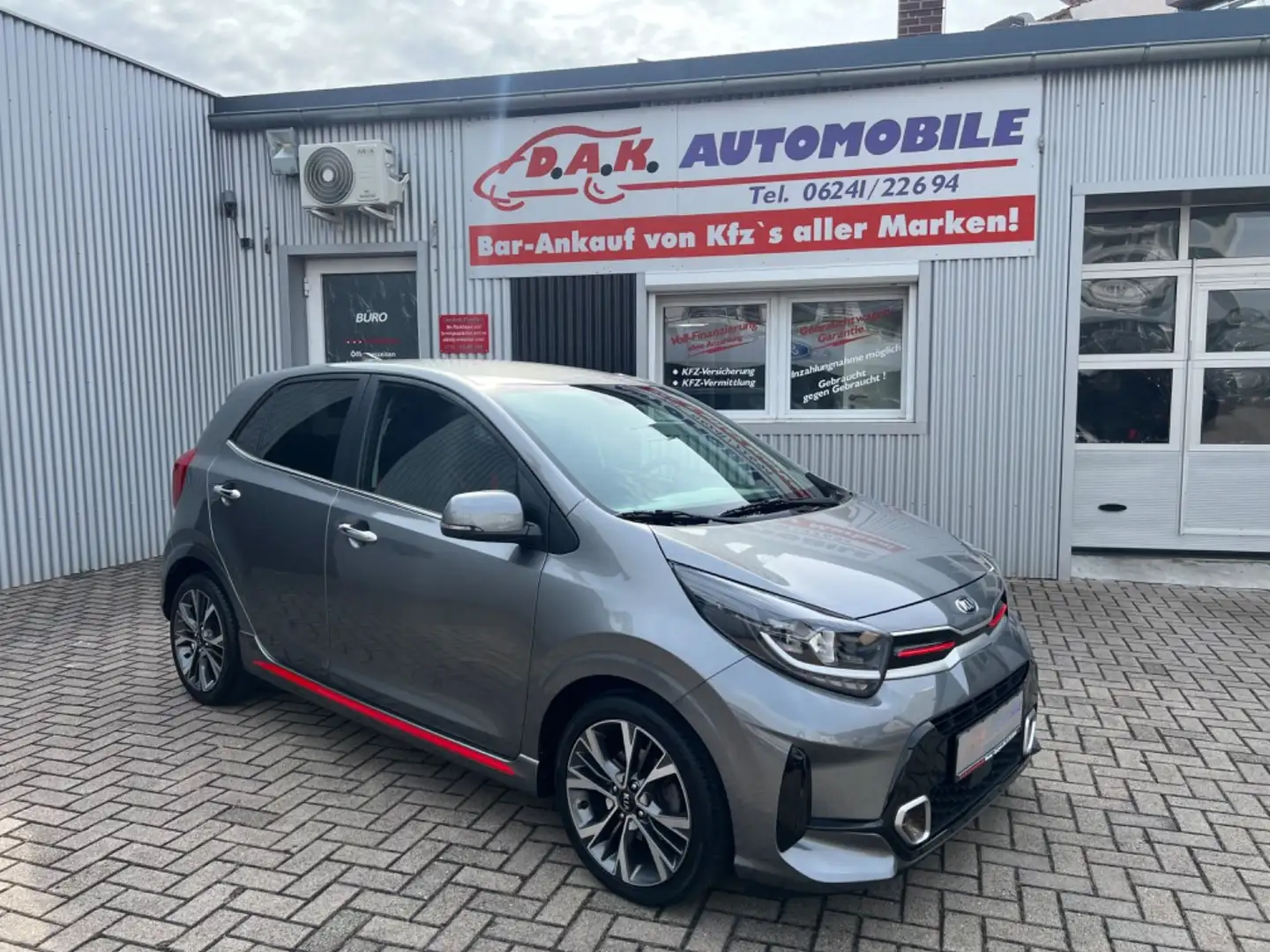 Kia Picanto GT-Line 2.Hand+52TKM+Kamera+Navi+SHZ Gris - 1