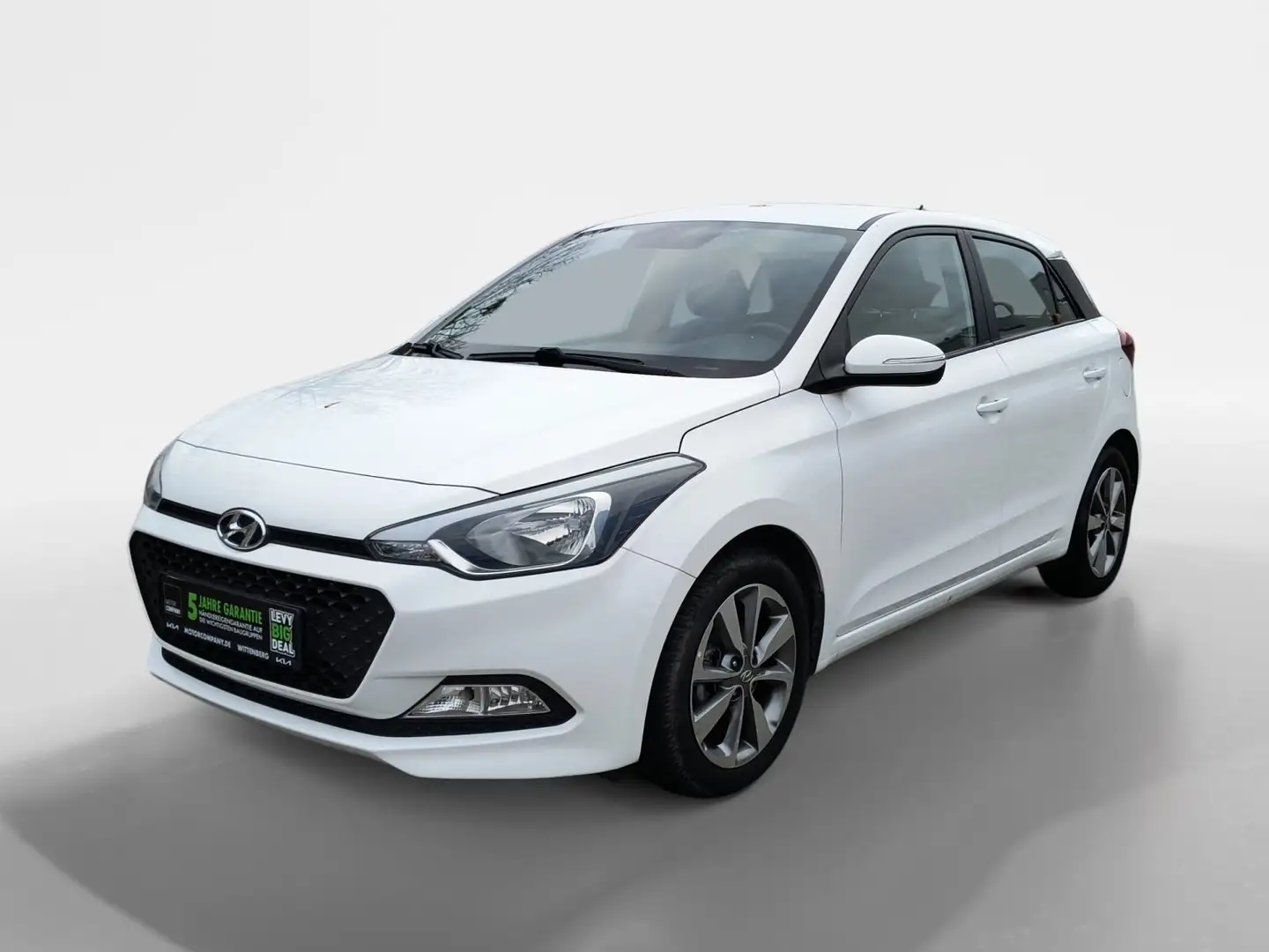 Hyundai i20 1.2 YES! SHZ*USB*RDKS*Bluetooth*ESC* Blanc - 2