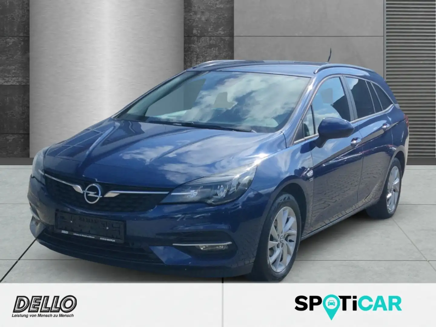 Opel Astra Sports Tourer 120 Jahre 1.2 Turbo Navi LED Apple C Bleu - 1