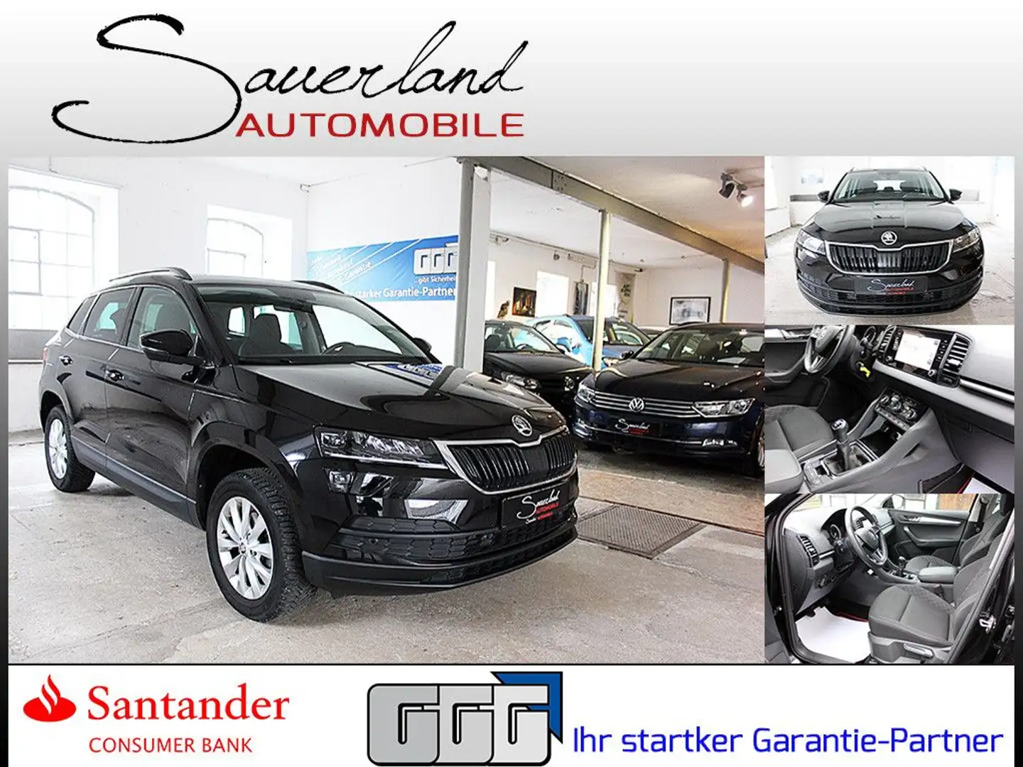 Skoda Karoq Ambition NAVI LED KLIMATRONIC SHZ Negro - 1