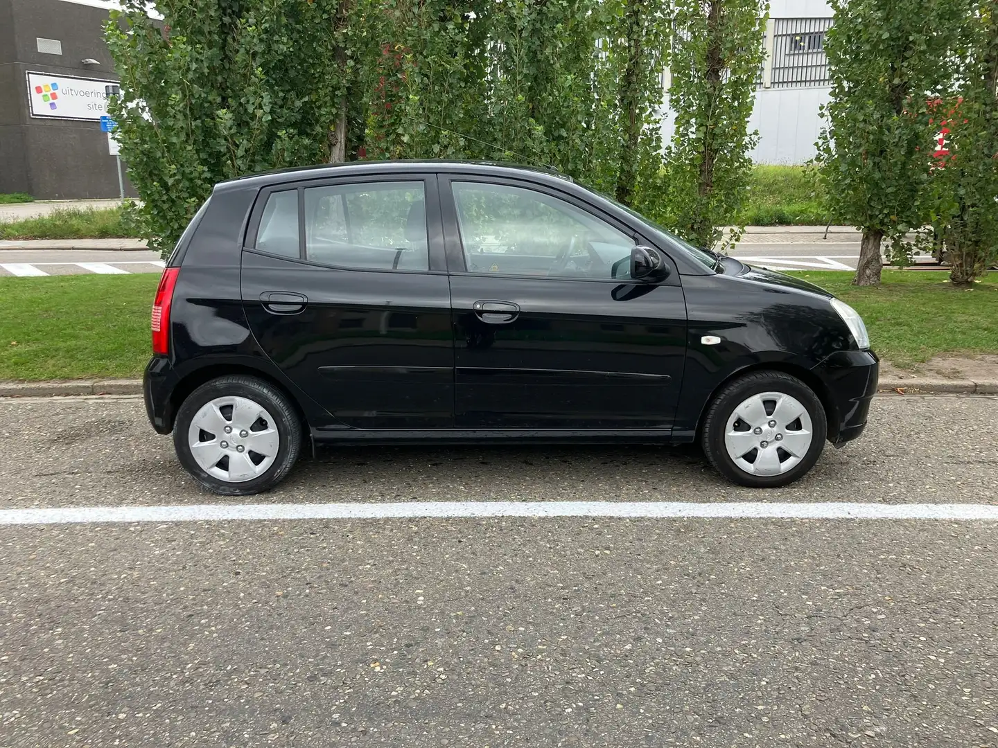 Kia Picanto 1.0i - Airco + Keuring - Carpass - 42.000 km Noir - 2
