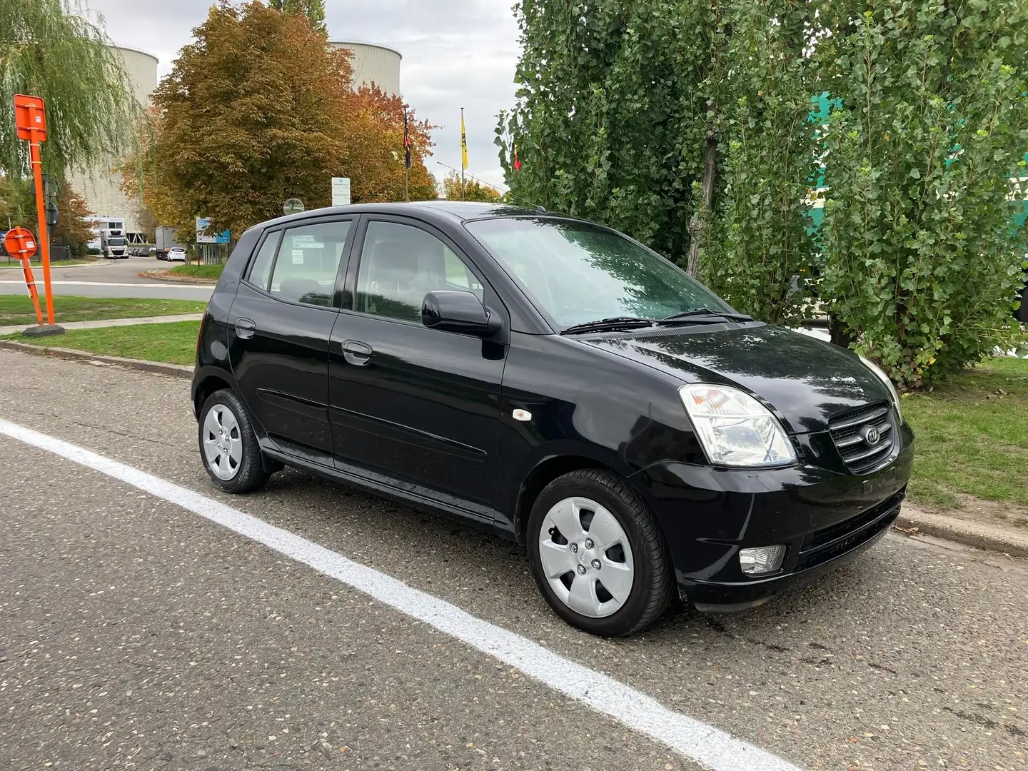 Kia Picanto 1.0i - Airco + Keuring - Carpass - 42.000 km Noir - 1
