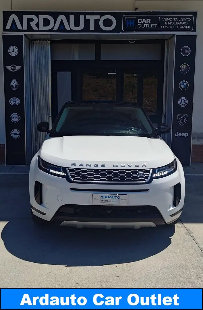 Land Rover Range Rover Evoque Range Rover Evoque D165 Mild-Hybrid163 cv 4x4 Bianco - 2