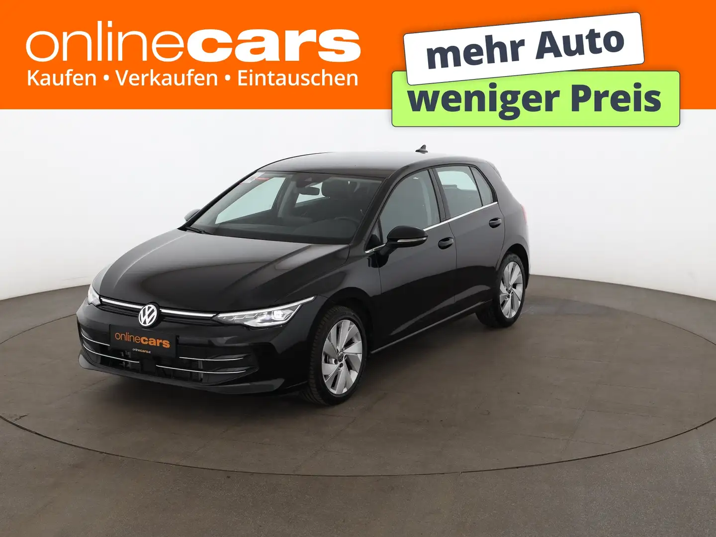 Volkswagen Golf VIII 2.0 TDI Style Aut LED RADAR MEMORY Schwarz - 1