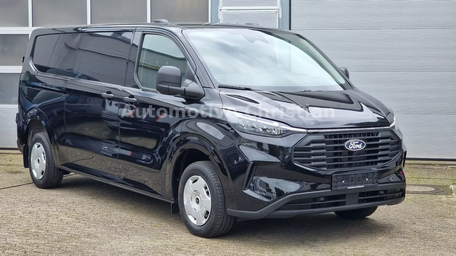 Ford Transit Custom L2 320 136 Trend 2xSchiebetür/AHK Zwart - 1