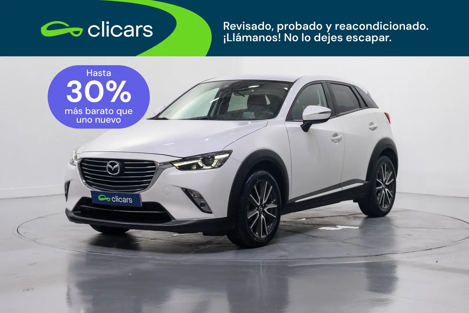Mazda CX-3 1.5D Luxury 2WD Blanco - 1