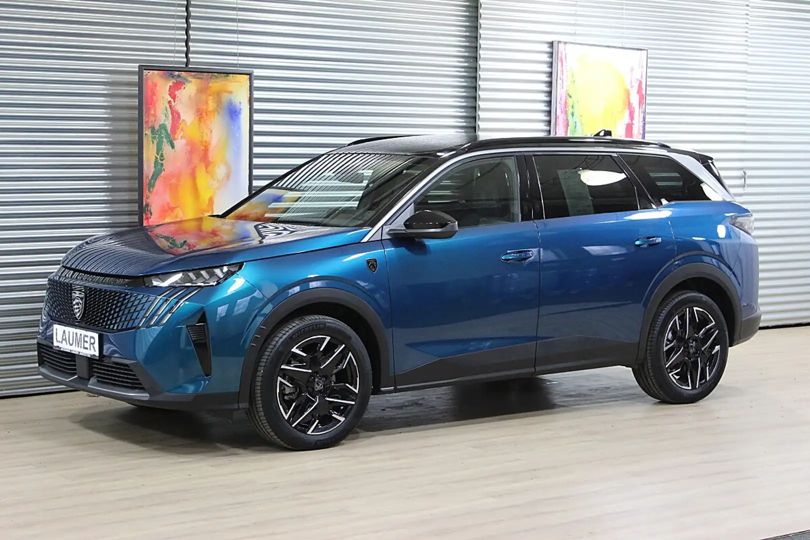 Peugeot 5008 GT mHEV 136 e-DCS6 Aut. +motorisierte Heckklapp... Blau - 1