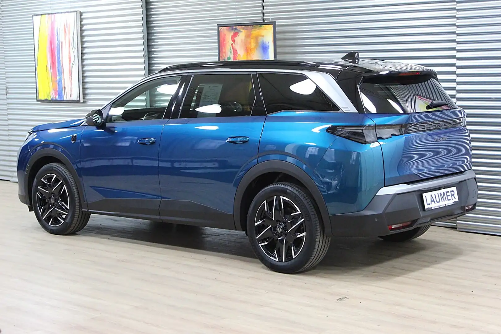Peugeot 5008 GT mHEV 136 e-DCS6 Aut. +motorisierte Heckklapp... Blau - 2