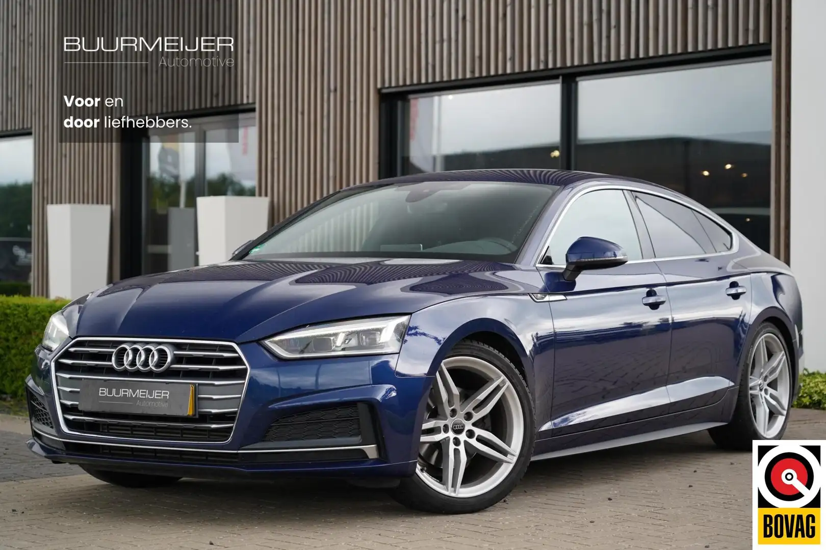 Audi A5 Sportback 2.0 TFSI MHEV Sport S-line Edition - Dea Blauw - 1