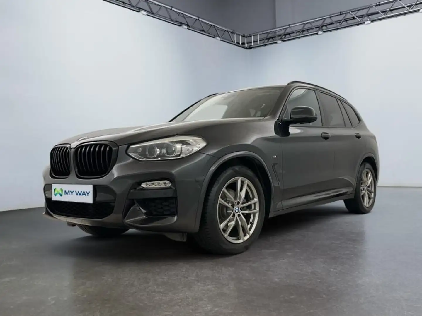 BMW X3 Pack M*Boite auto*GPS*Caméra*Capteurs Av/Ar*Led Gris - 1