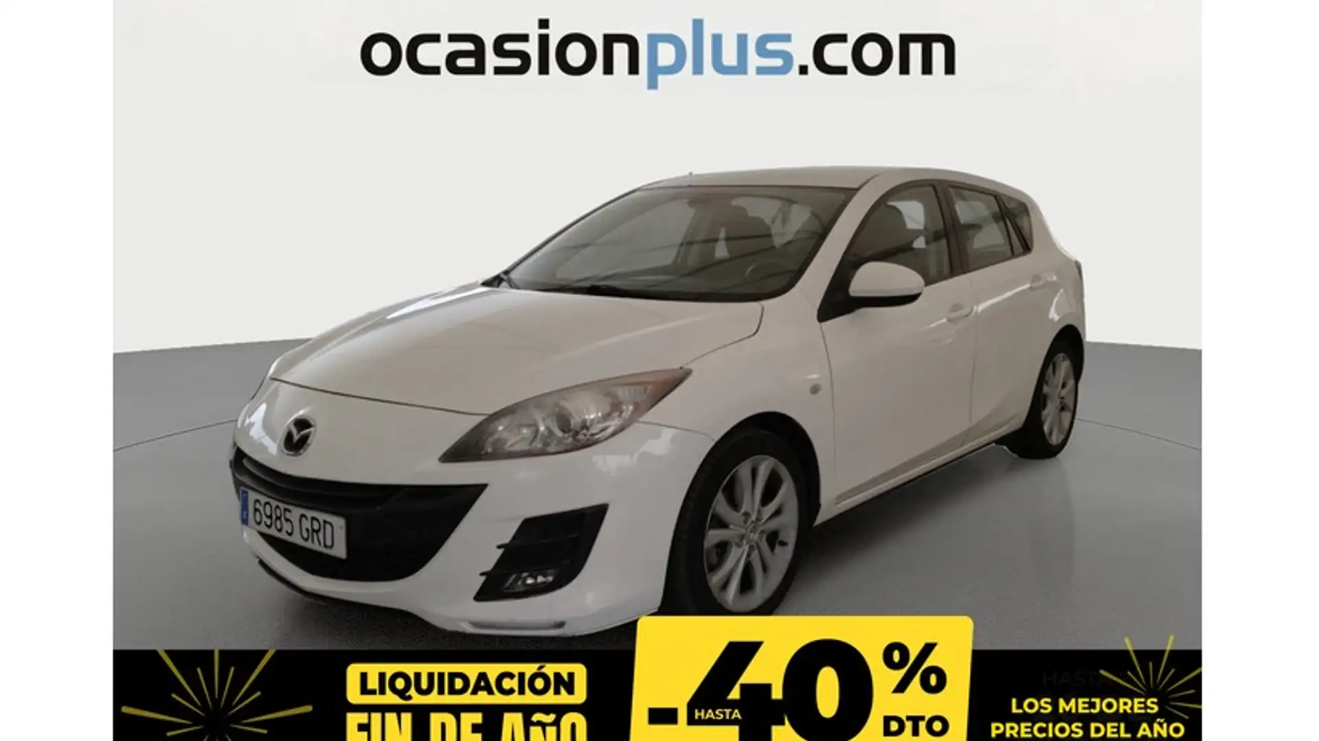 Mazda 3 1.6CRTD Active Blanc - 1