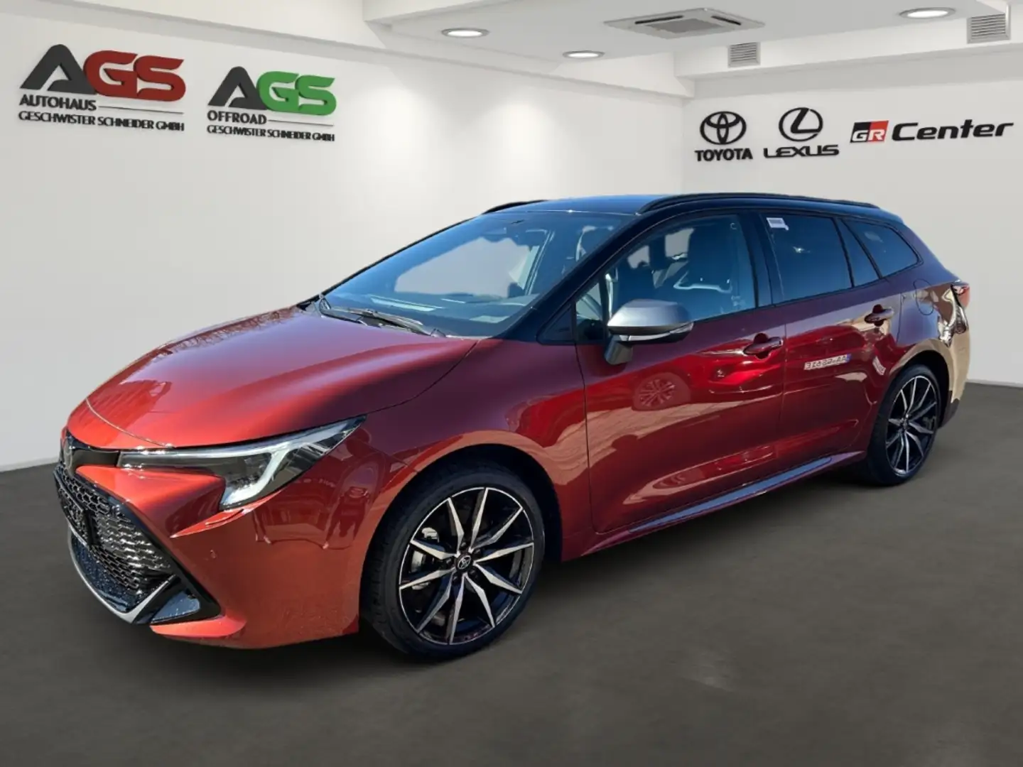 Toyota Corolla Touring Sports Hybrid 2,0L GR Sport Piros - 1