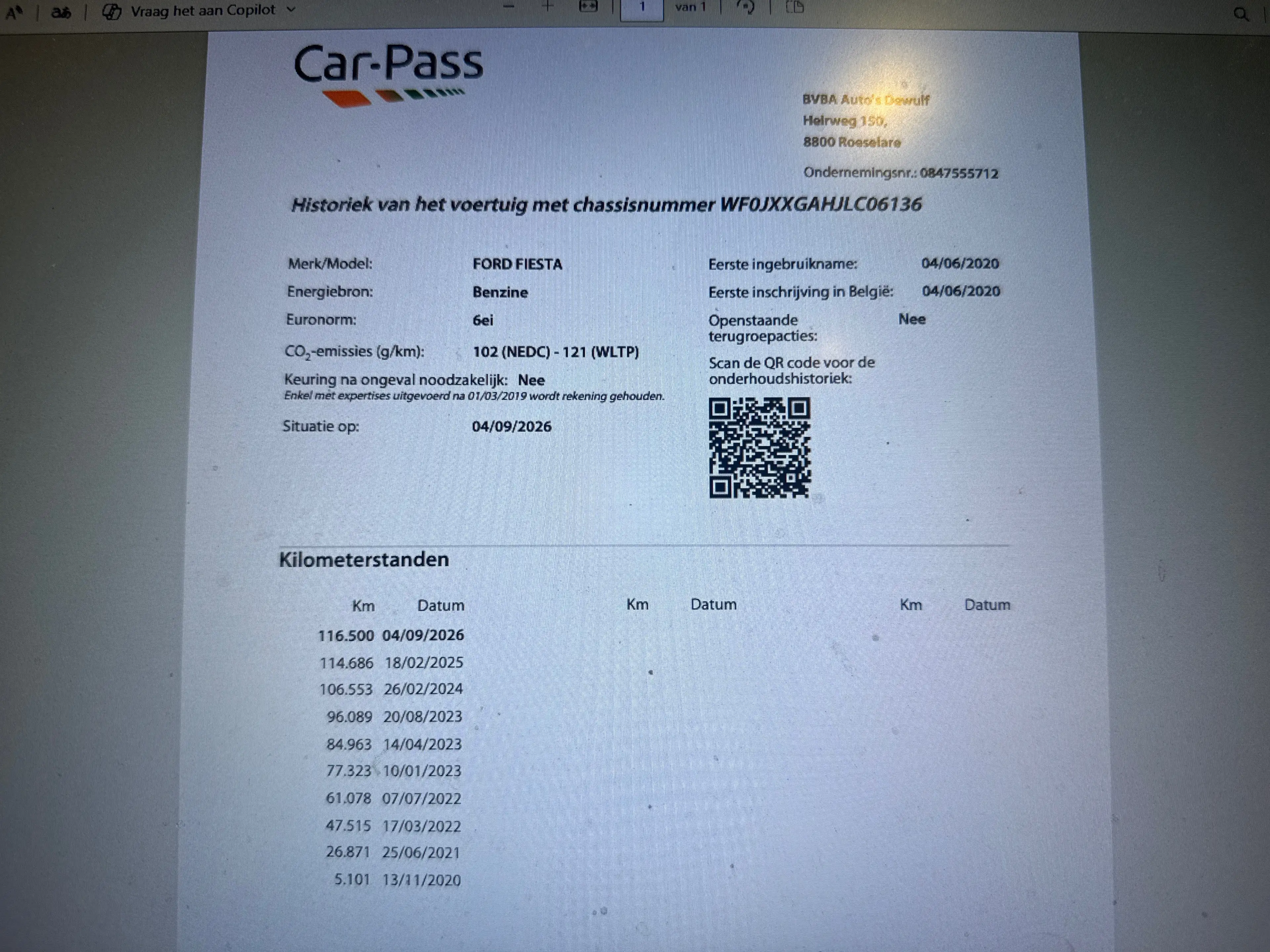 Ford Fiesta Fiesta 1.1i Trend (EU6.2) — photo 9