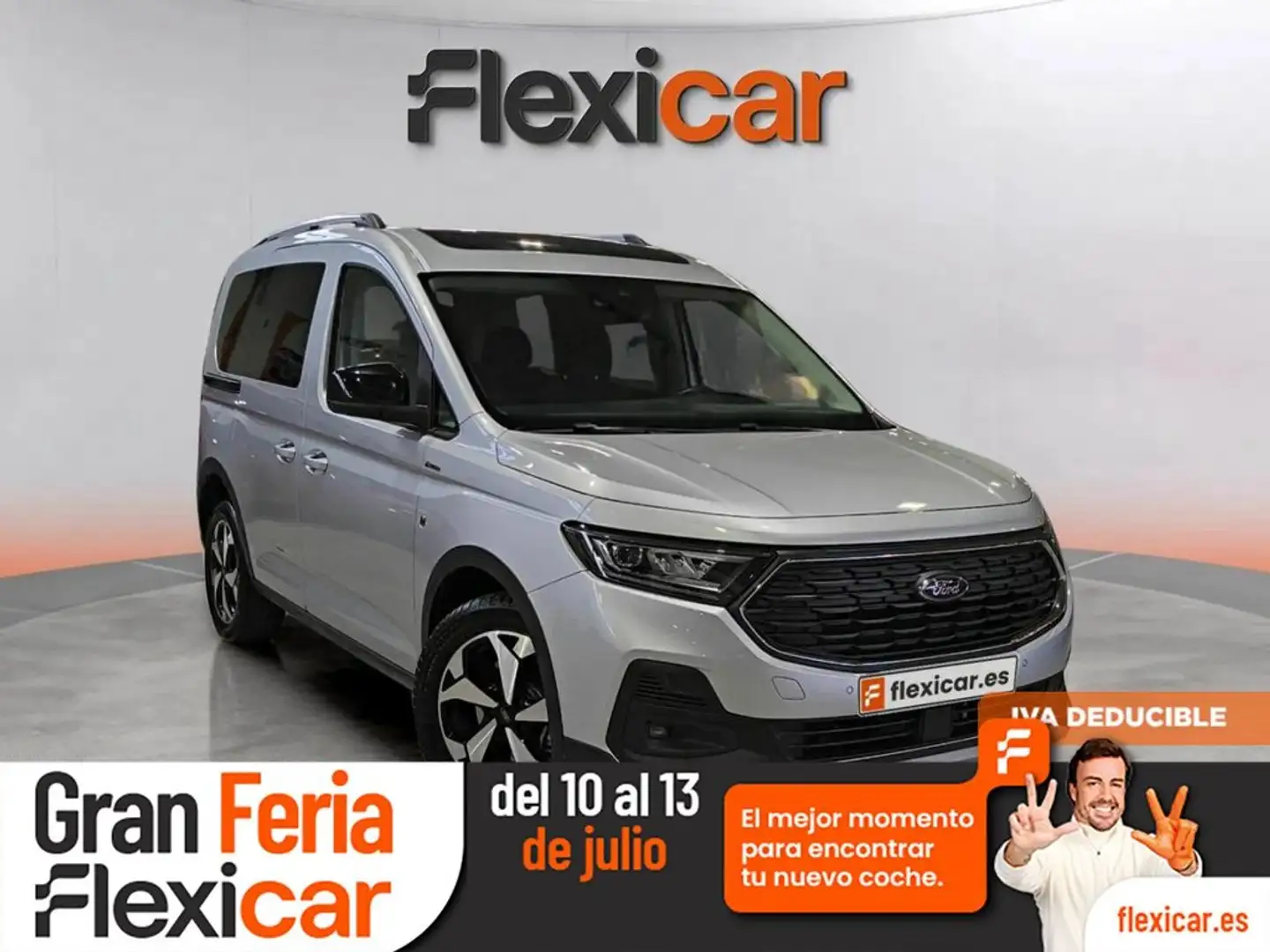 Ford Tourneo Connect 2.0 Ecoblue SWB L1 Active 122 Gris - 1
