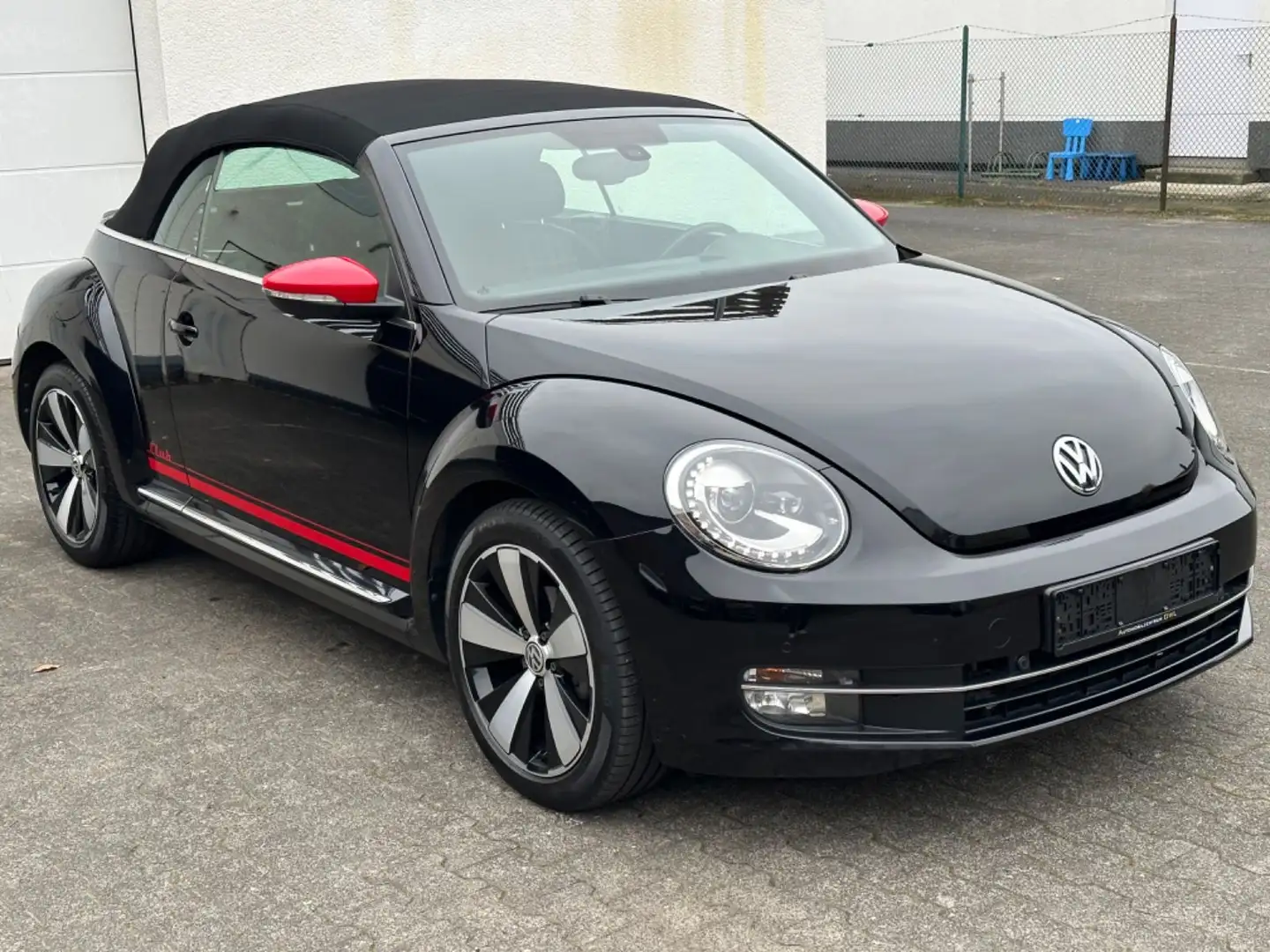 Volkswagen Beetle Cabriolet Club BMT TEMPO|CARPLAY|SHZ|NAVI Noir - 1