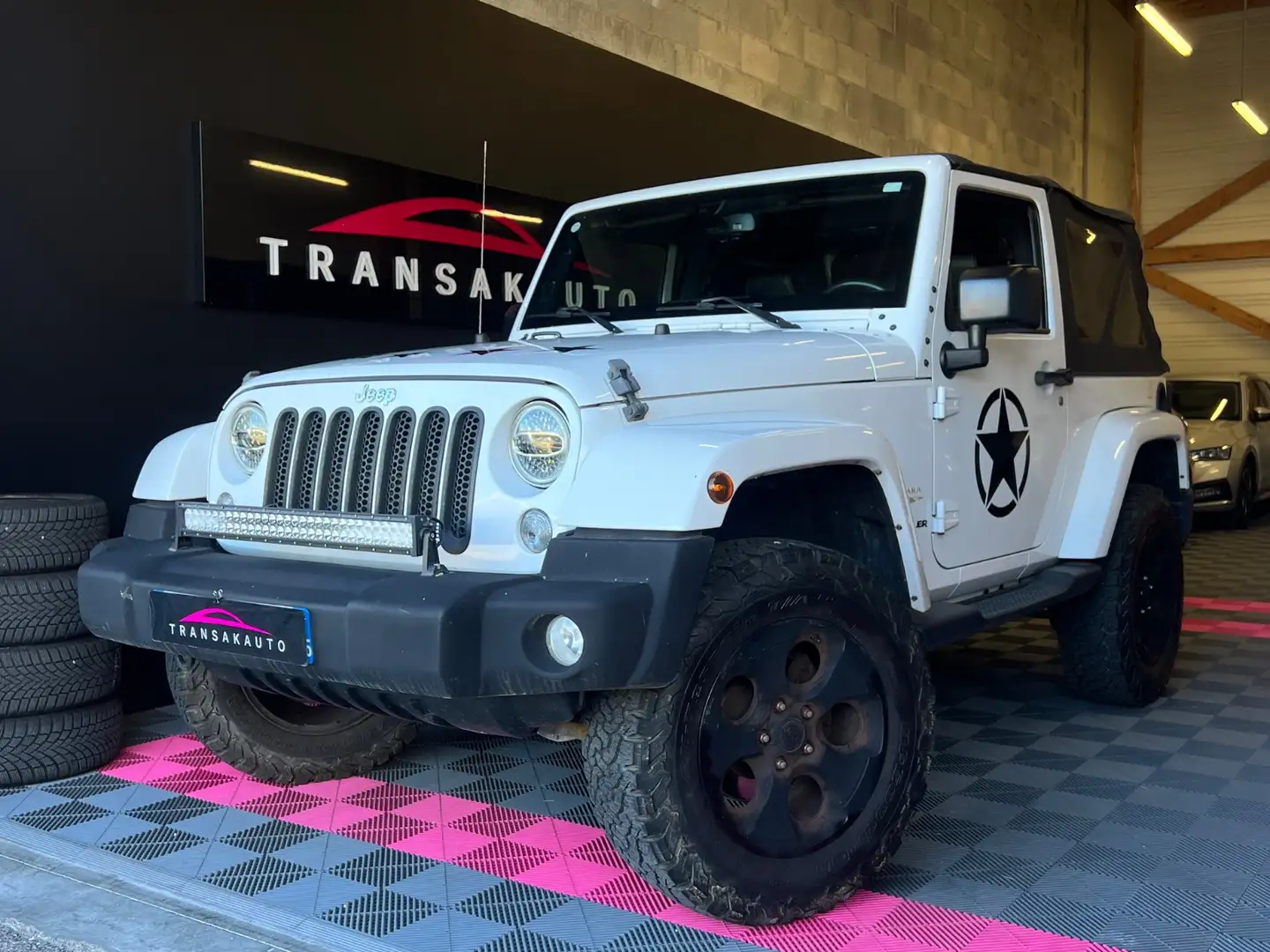Jeep Wrangler Sahara Blanco - 1