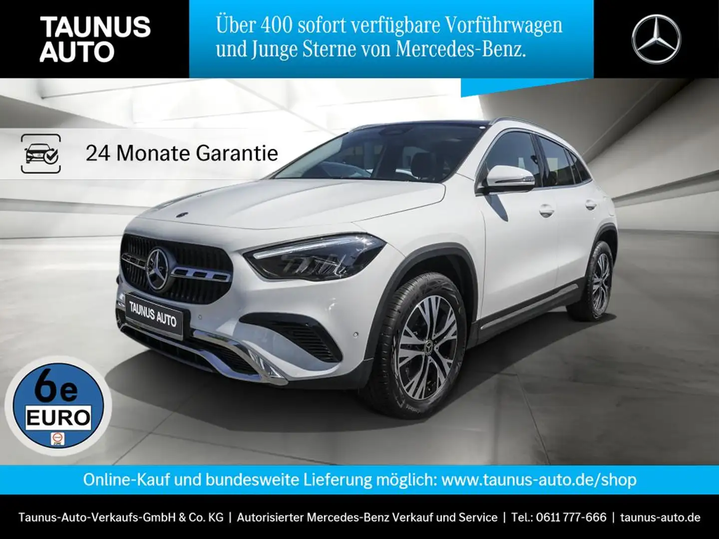 Mercedes-Benz GLA 180 PROGRESSIVE ADVANCED PANO KAMERA APPLE Wit - 1