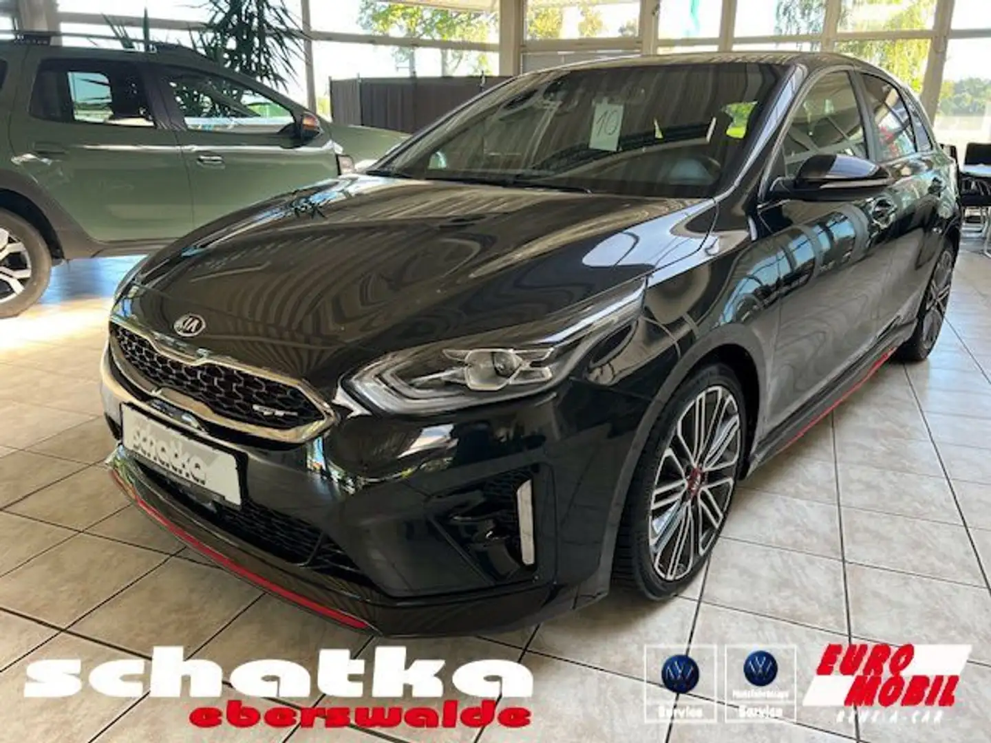 Kia ProCeed / pro_cee'd pro cee'd GT,Navi,SHZ,Bi-LED,Tempomat,Automatik Schwarz - 1