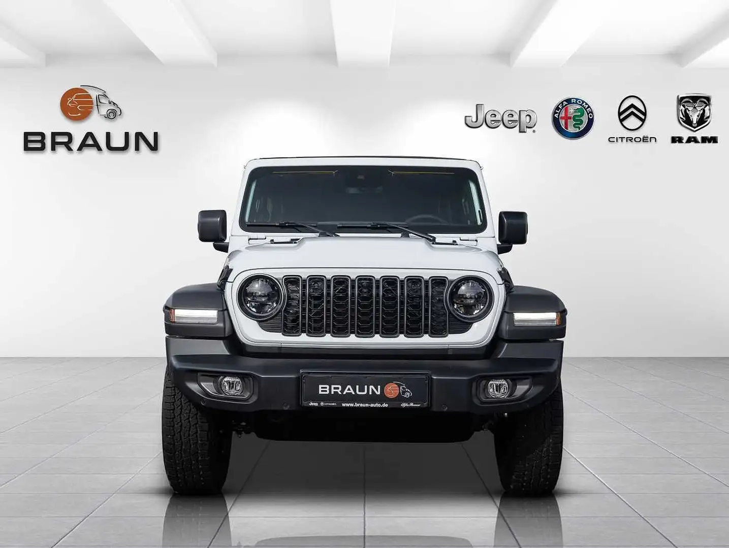 Jeep Wrangler MY24 Rubicon 2.0l T-GDI Ultd. Weiß - 2