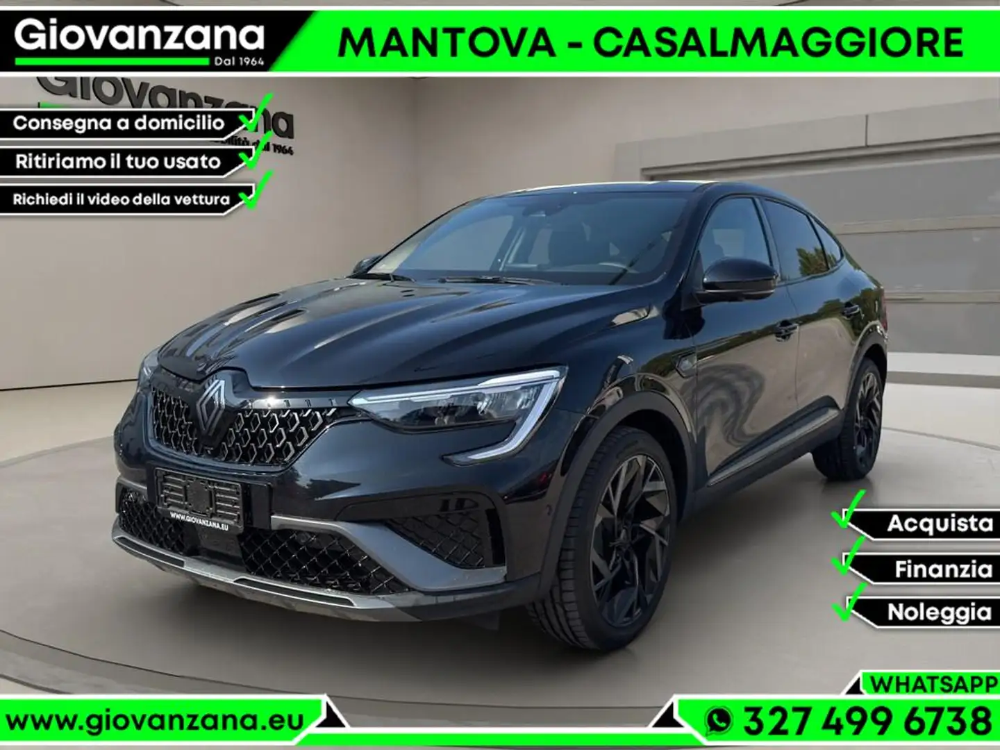 Renault Arkana 1.6 E-Tech full hybrid Esprit Alpine 145cv Schwarz - 1