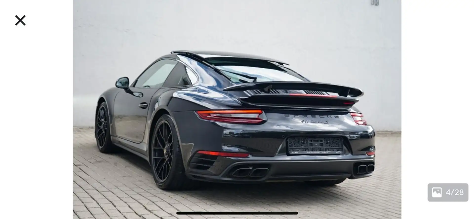 Porsche 911 Turbo S 3.8 Blau - 2