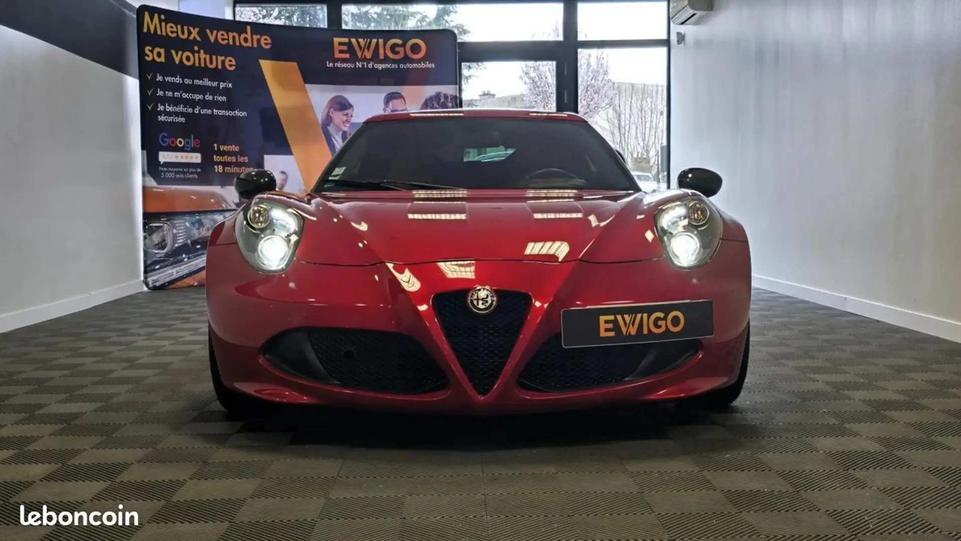Alfa Romeo 4C COUPE 1750 TBI 240ch BVA Edizione Speciale %2B KIT DISTRIBUTION NEUF Rouge - 2