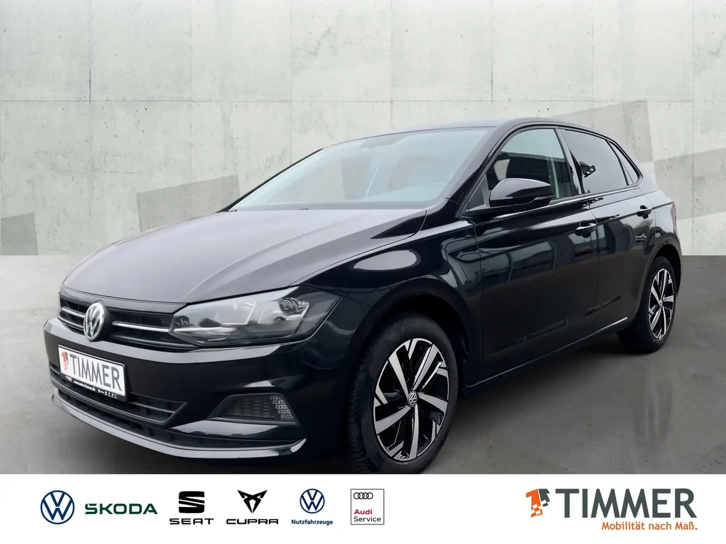 Volkswagen Polo 1.0 BEATS *SITZHZG *Klima *GanzJR Schwarz - 1