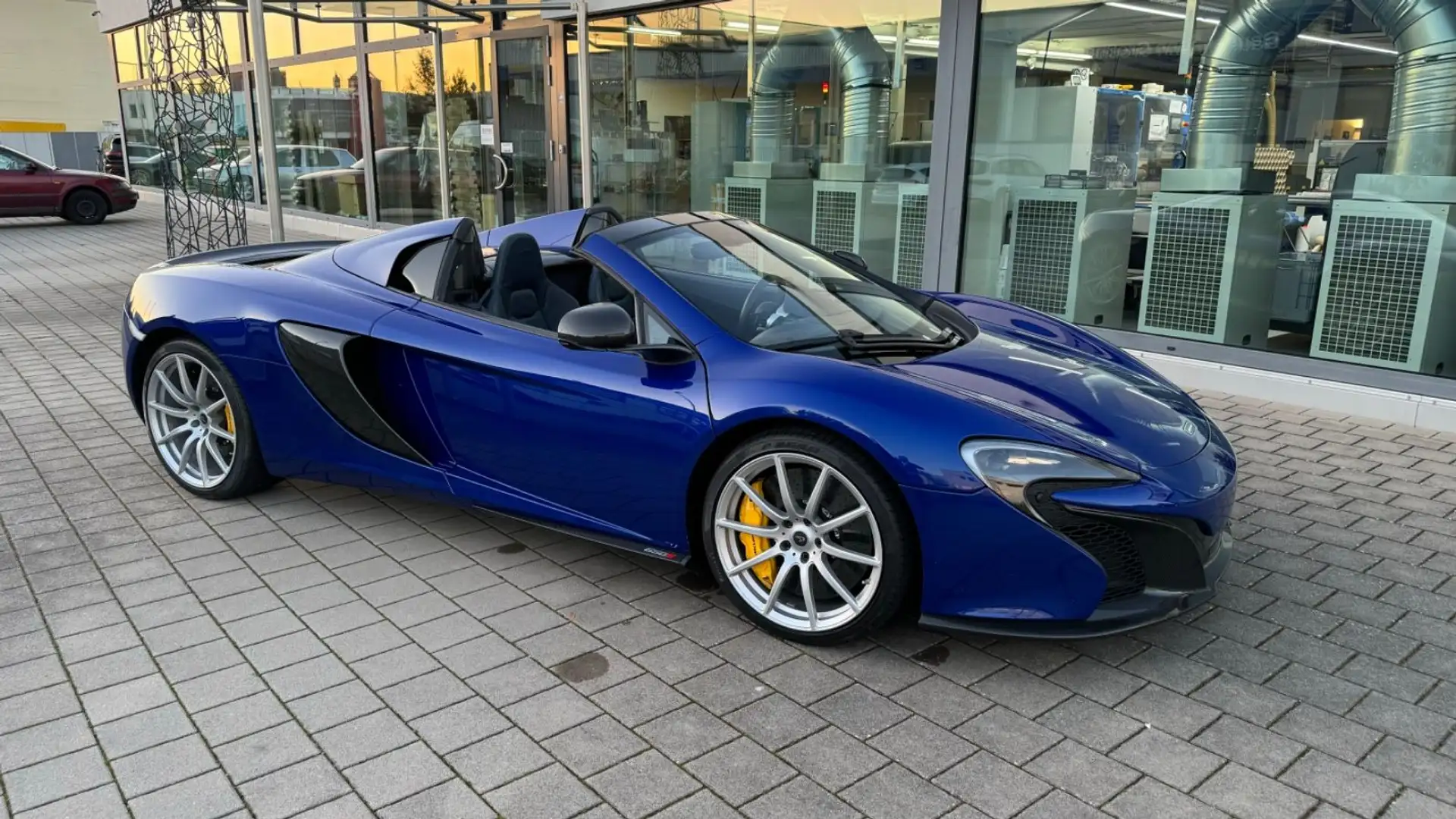 맥라렌 650S 650 Sport Spider 2014 파랑 사진 8
