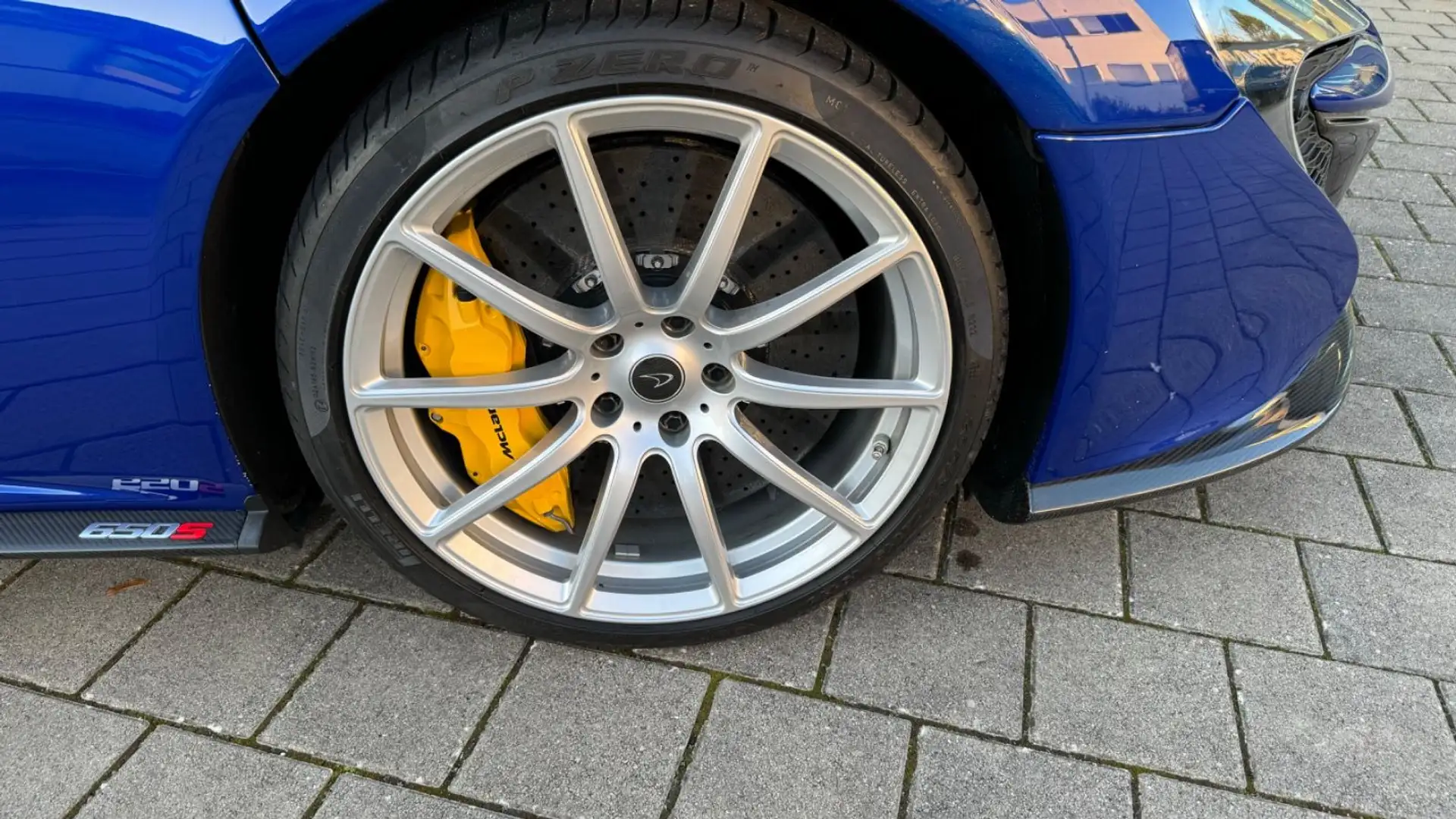 맥라렌 650S 650 Sport Spider 2014 파랑 사진 7