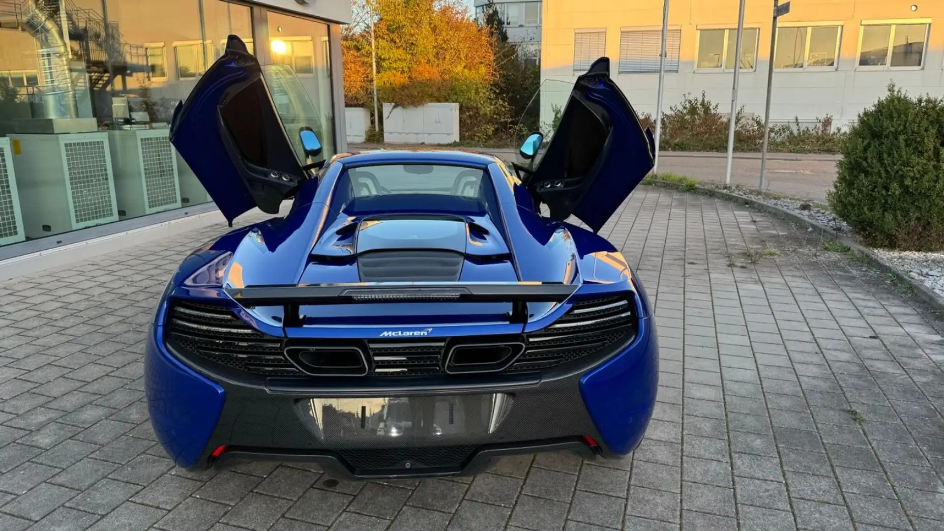 맥라렌 650S 650 Sport Spider 2014 파랑 사진 6