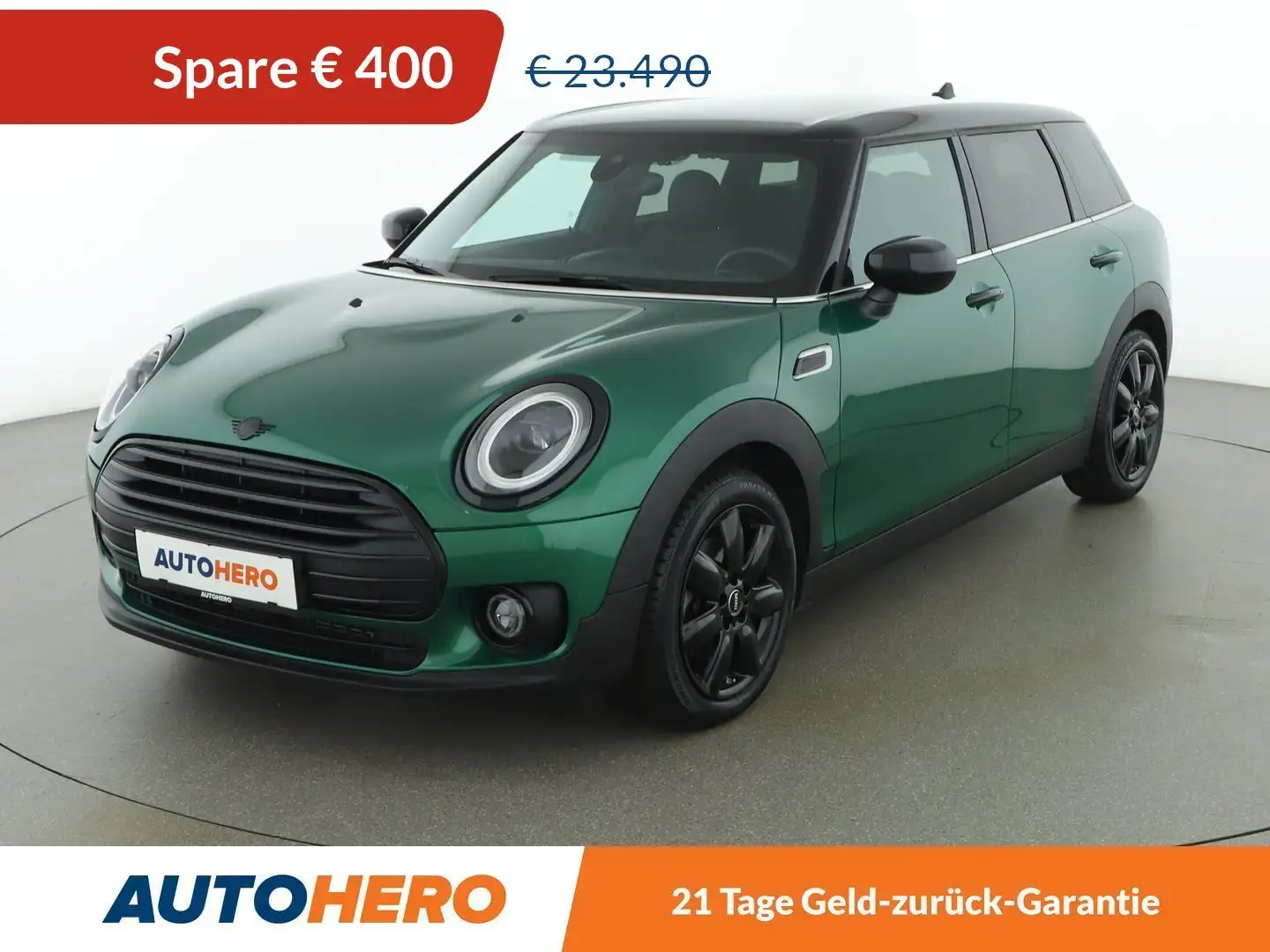 MINI Cooper Clubman Cooper Aut. *LED*TEMPO*NAVI*CAM*SHZ*KLIMAAUT*BT* Grün - 1