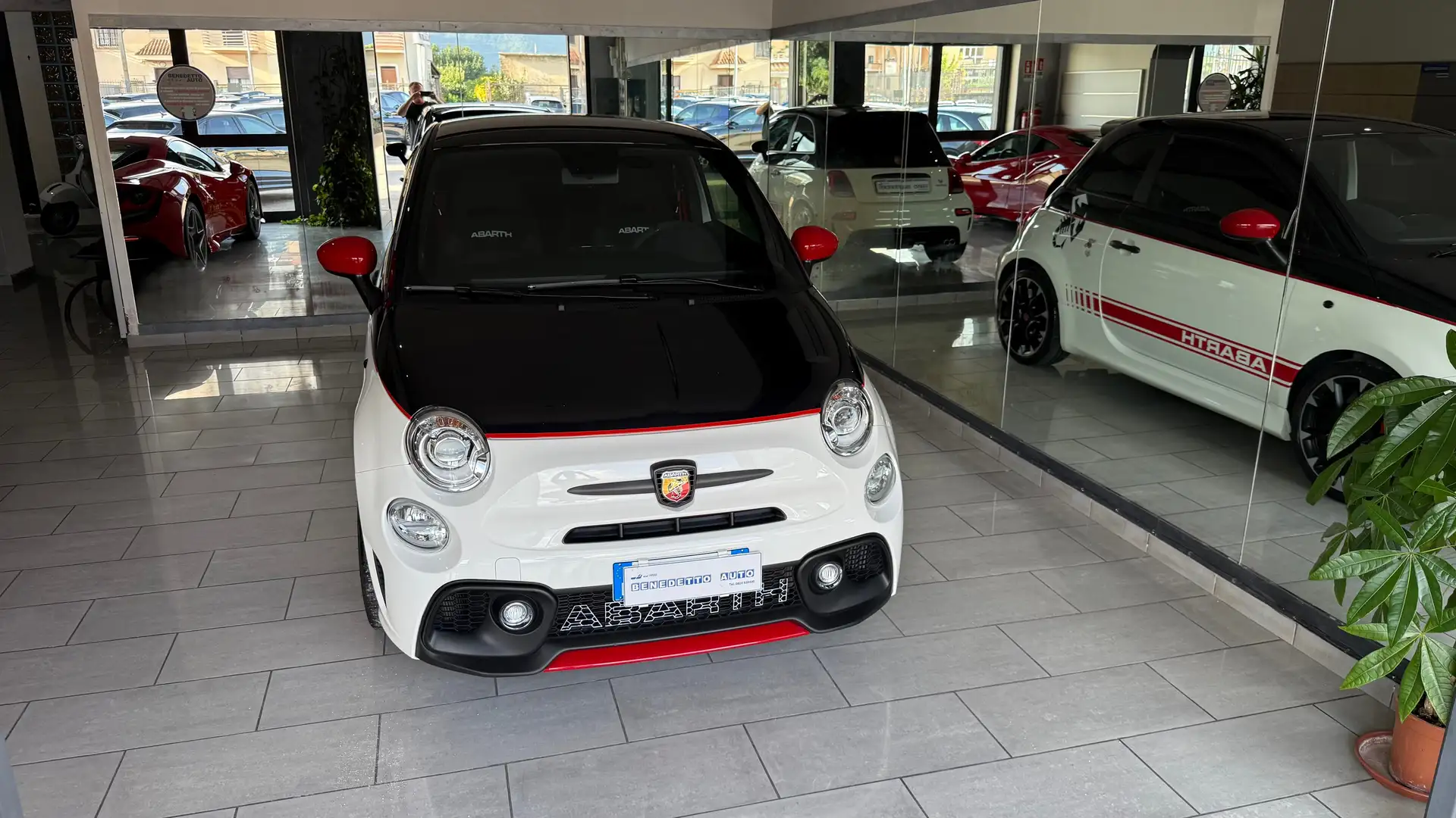 Abarth 595 Competizione 180cv BCIOLORE Bianco - 2