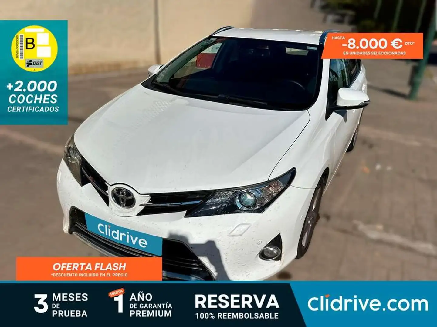 Toyota Auris Touring Sports 120D Advance Blanco - 1