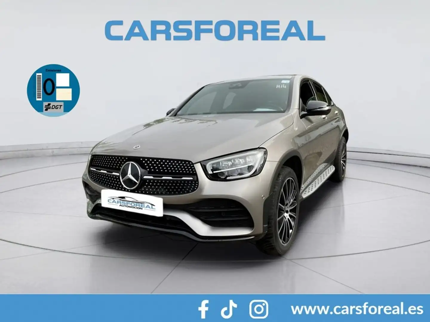 Mercedes-Benz GLC 300 Coupé () de 4MATIC Grau - 1