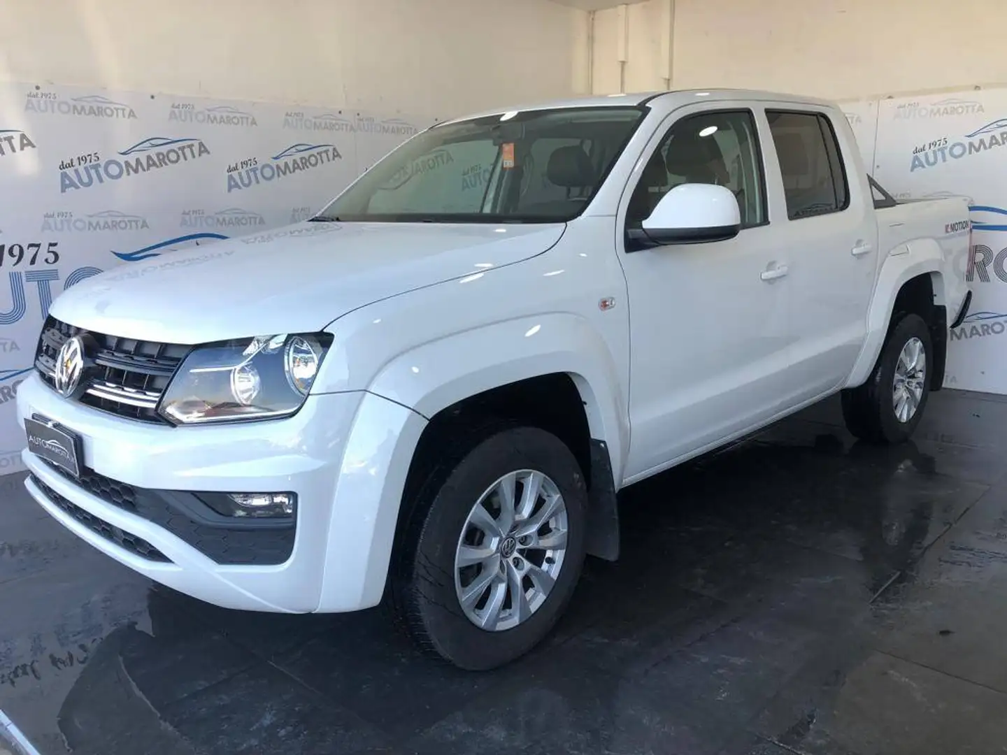 Volkswagen Amarok Amarok 3.0 V6 tdi Highline 4m perm. 204cv DC auto Bianco - 1
