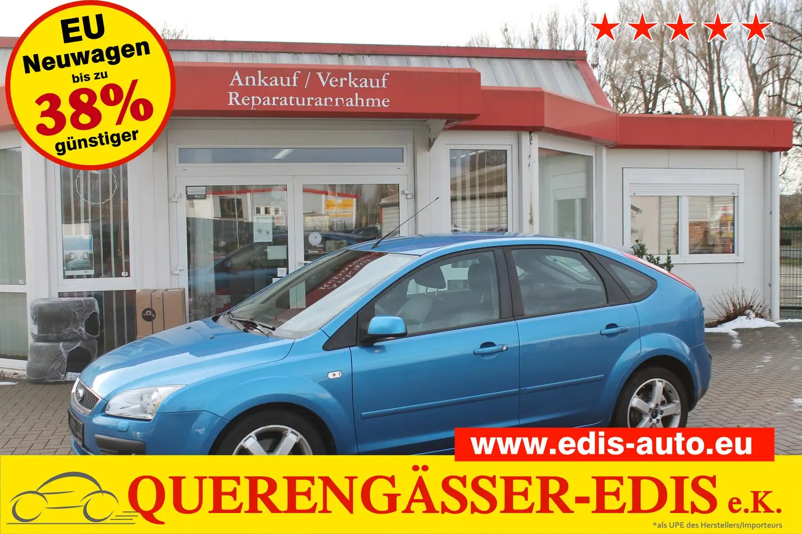 Ford Focus 2.0 "Titanium" 107 kW (145 PS), Schalt. 5-Gang,... Blau - 1