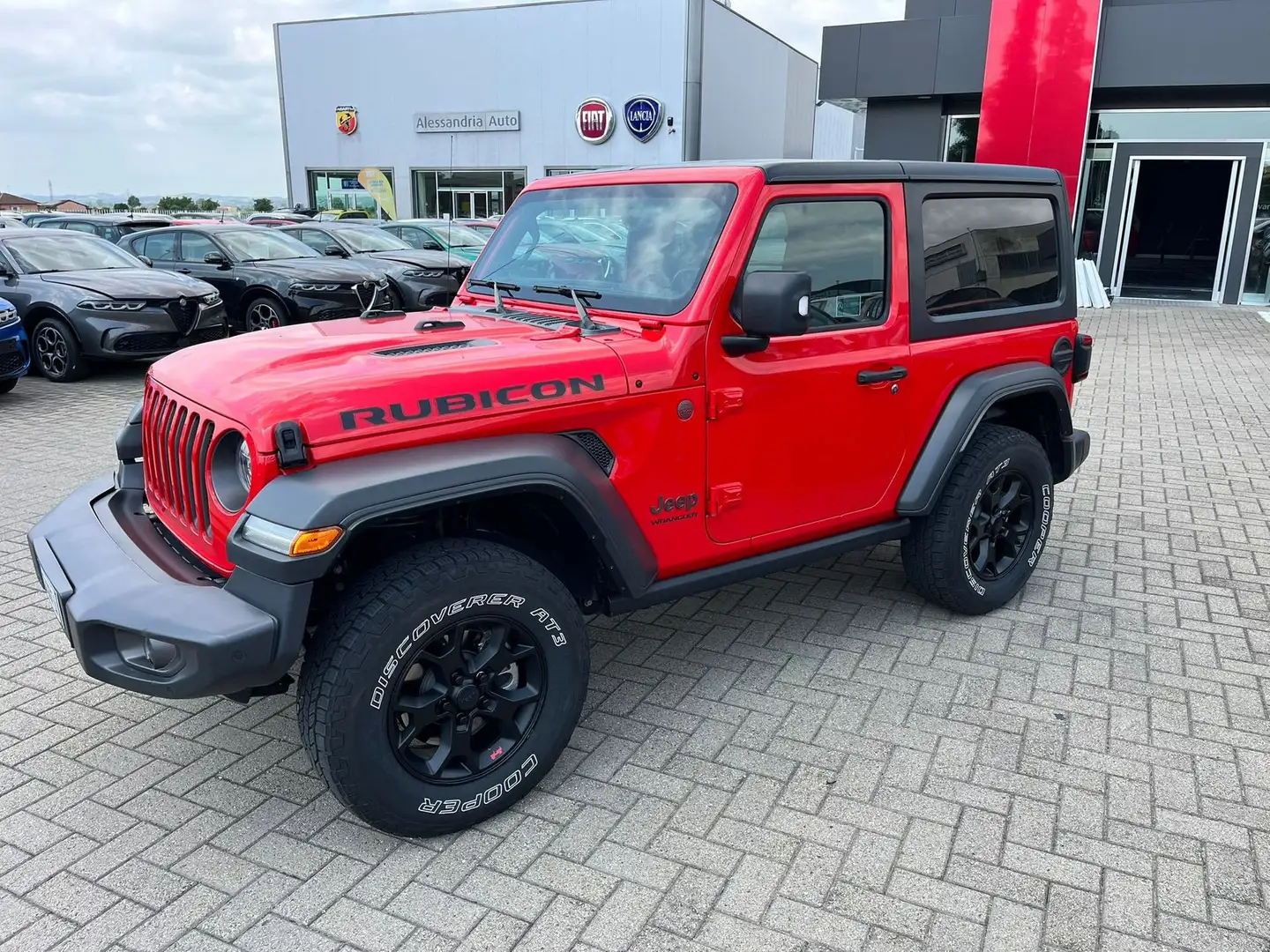 Jeep Wrangler 2.2 Mjt II Rubicon Rojo - 1