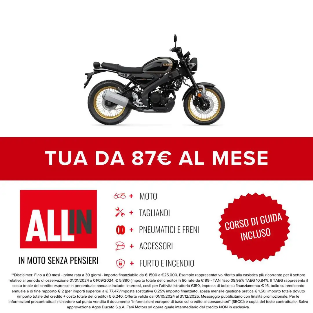 Yamaha XSR 700 xsr 125 legacy Negro - 2