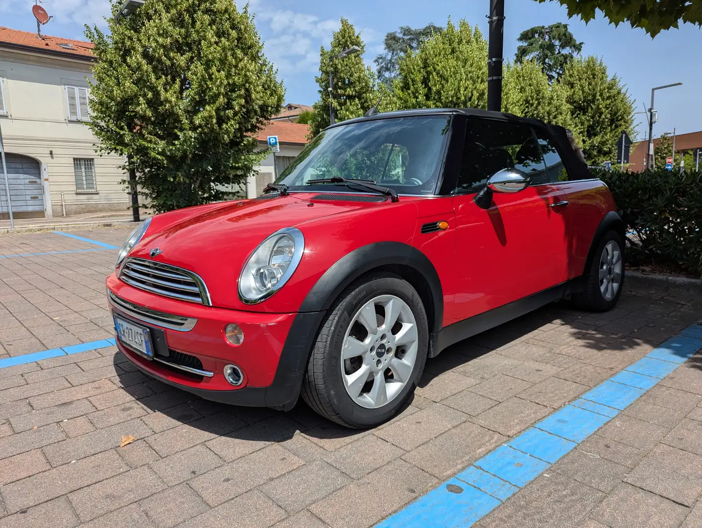 MINI One Cabrio Mini Cabrio 1.6 One De Luxe Rosso - 1